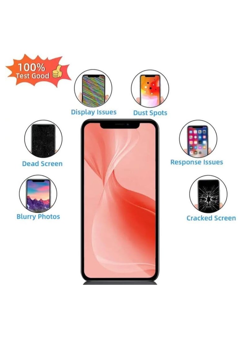 RYN RYN® For Compatible IPhone 11 LCD Screen Replacement Display Assembly, Black, With repair tool kit and Screen Protector. Compatible with Model A1984, A2105, A2106, A2107  - Image 4