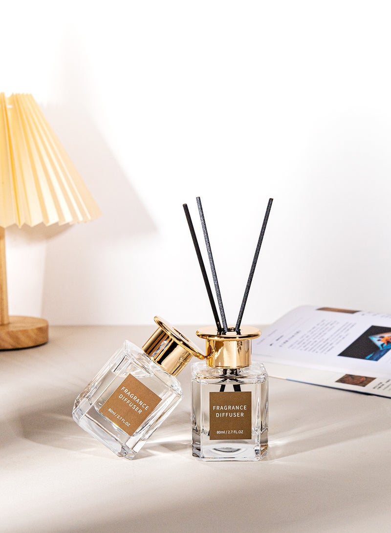 4 Packs Reed Diffuser Set - Shangri-La | Little Iris | RedCurrant | Sandalwood | 80 ml 2.7 oz | Aromatherapy Air Freshener Fragrance Home Fragrance, Oil Diffuser - Image 5