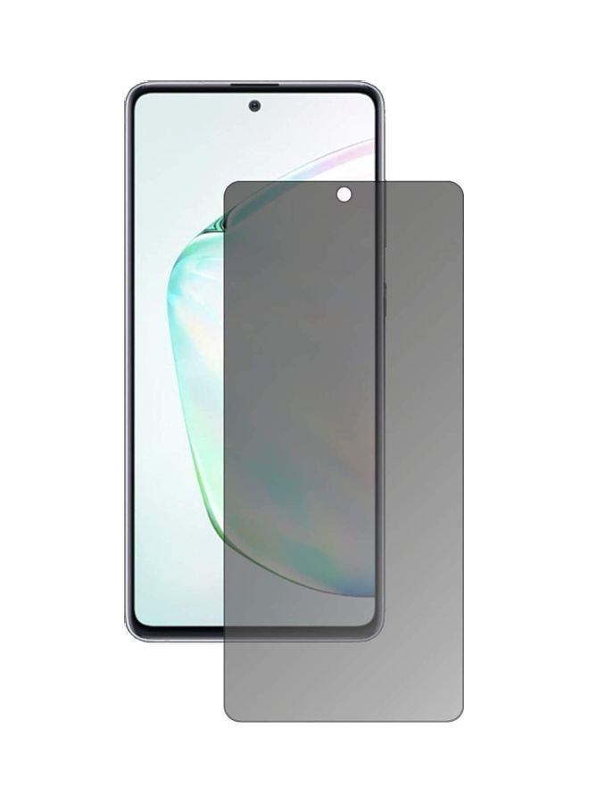 shAyzee Tempered Glass Screen Protector For Samsung Galaxy Note10 Lite Clear/Black - Image 1