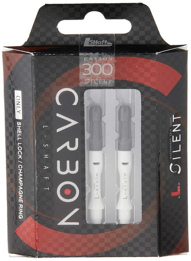 LSTYLE L-Shaft Carbon Dart Shafts - Silent (Spins) - White 300 Slim (Long) - Image 2