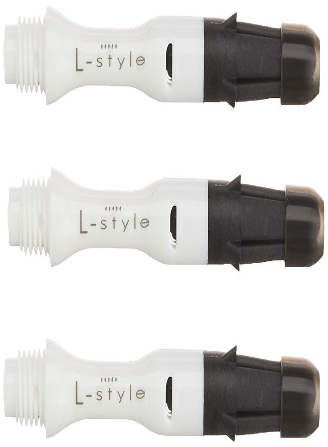 LSTYLE L-Shaft Carbon Dart Shafts - Silent (Spins) - White 300 Slim (Long) - Image 1