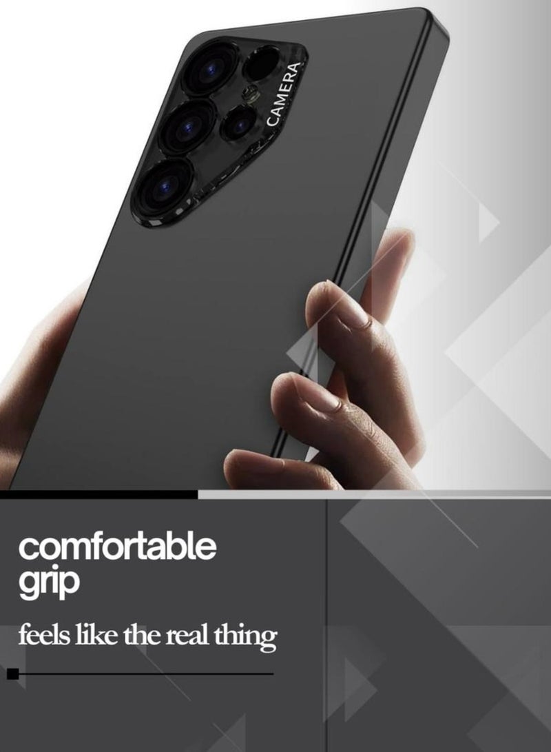 GKK Stylish Slim Protective Case Compatible with Samsung Galaxy S25 Ultra 6.9 inch (2025) , Polycarbonate with Camera & Screen Protector, Full-Cover Hard Shell, Anti-Drop, All-Round Protection Phone Cover with Pen Slot Design - Pen Not Included  - Image 3