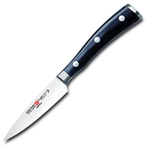 WÃ¼sthof WÜSTHOF Classic IKON 3.5" Paring Knife, Black, Stainless - Image 4