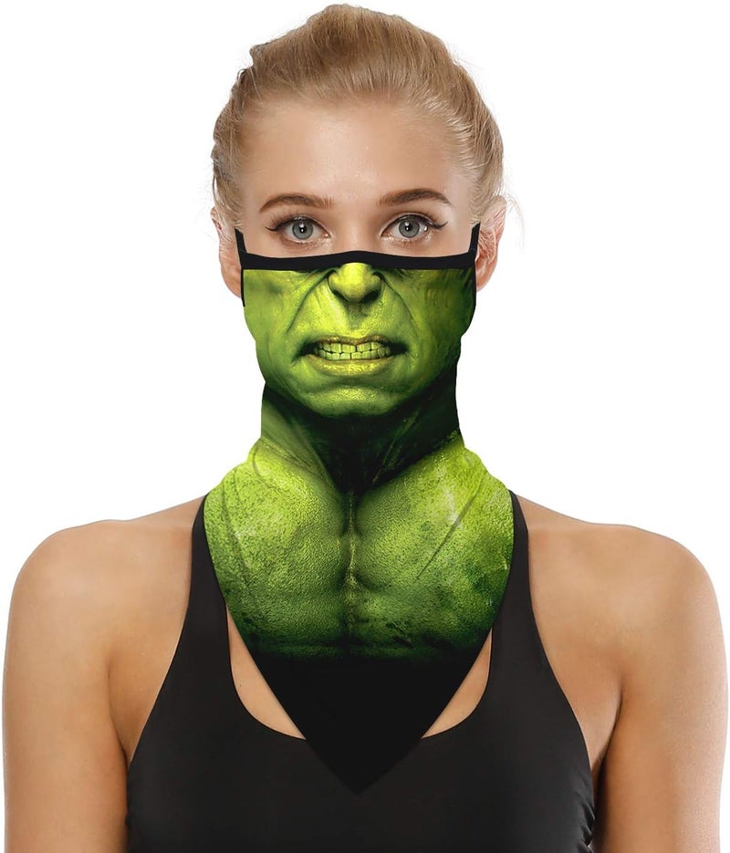 YAYOUREL Neck Gaiter Face Mask Covering Bandanas for Men Women Summer UV Face Scarf Mask Cover Facemask Balaclava Headbands - Image 2