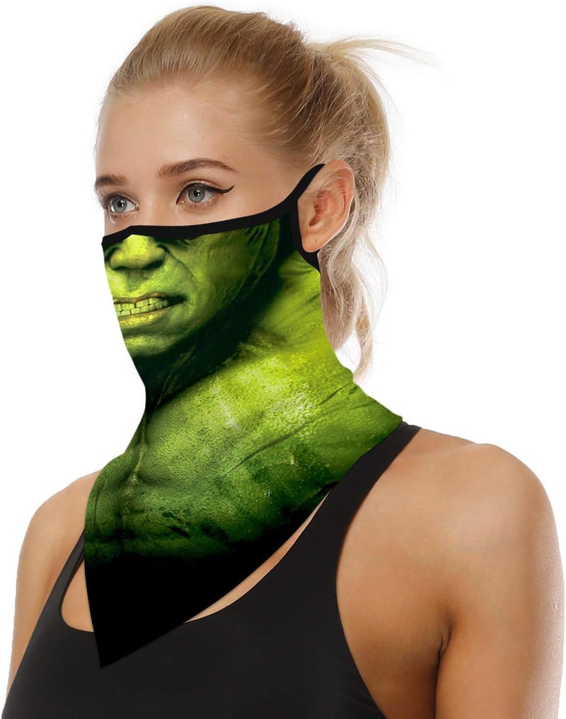 YAYOUREL Neck Gaiter Face Mask Covering Bandanas for Men Women Summer UV Face Scarf Mask Cover Facemask Balaclava Headbands - Image 3