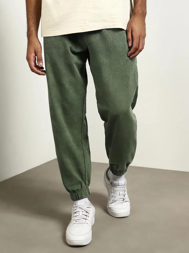 NOBERO Oversized Joggers for Men | Utility Pockets