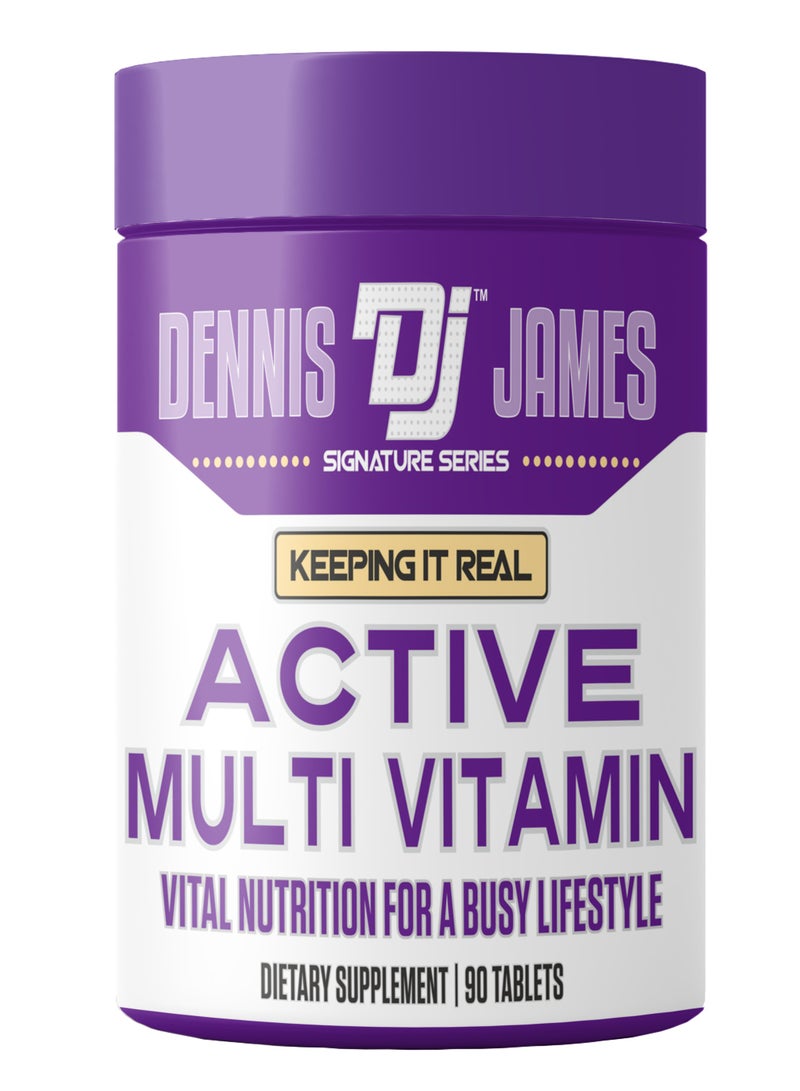دينيس جيمس الفيتامينات المتعددة من Dennis James Signature Series – 90 قرص - Image 1