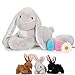 BENINY 4 Pcs Easter Bunny Stuffed Animal  Large Stuffed Rabbit Plush Toys for Kids  Cuddly Mommy Bunny Surprise with 3 Small Bunnies - Image 4