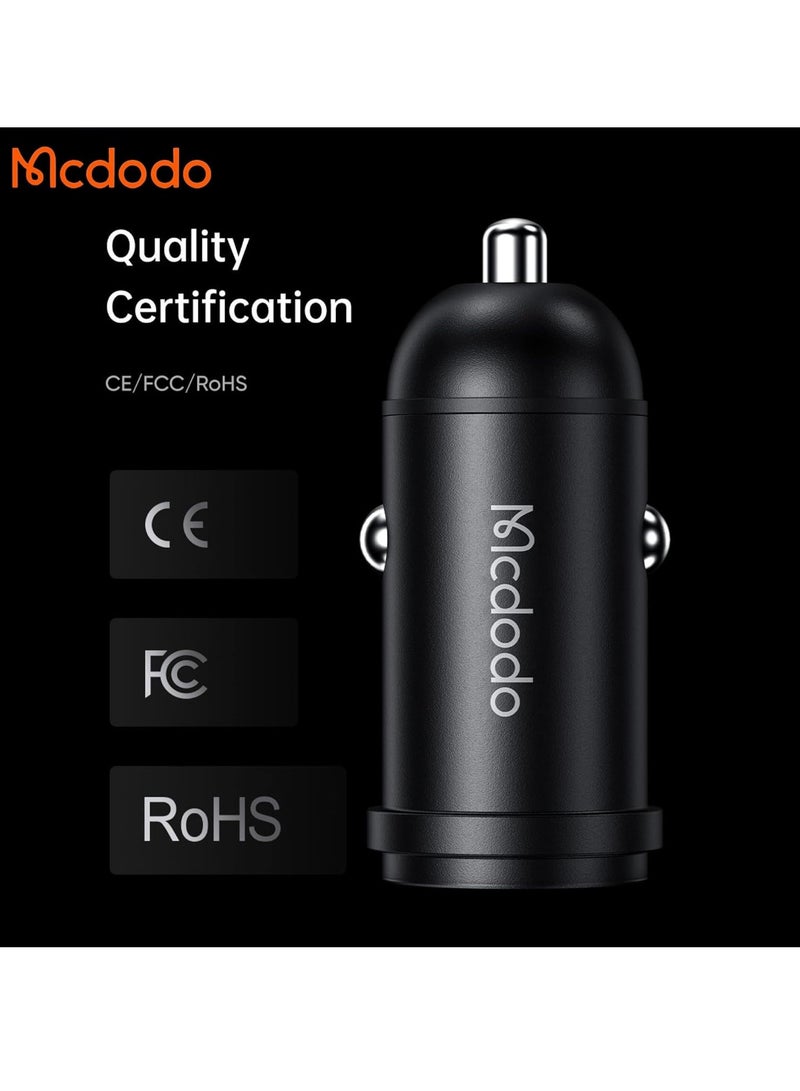 مكدودو Mcdodo CC-7492 منفذ واحد 30 واط PD شاحن سيارة سريع 36 واط نوع C إلى كابل Lightning 1.2 متر - Image 4