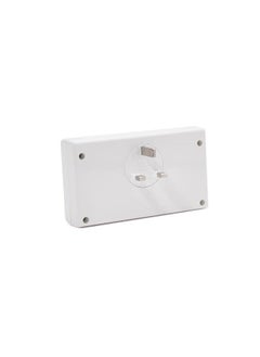 NEWSTAR 3 Plug Extension Socket Adapter White  - Image 2