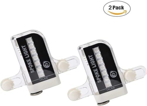 Dorras Bike Wheel Lights (2 Pack) - Waterproof LED Bicycle Spoke Lights - Bike Accessories - 30 Different Patterns Change - Great Gift for Adults Kids - Image 4