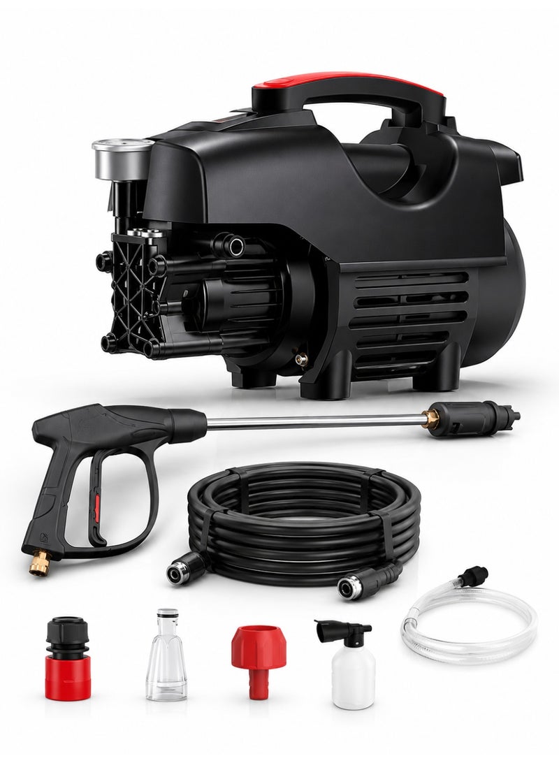 RUIYADA Electric Pressure Washer 3500 Psi Pressure Washers, Car Washer Pressure Pump,Detachable Water Gun, Electric Pressure Washers for Cleaning Cars, Fences, Pool - Image 1