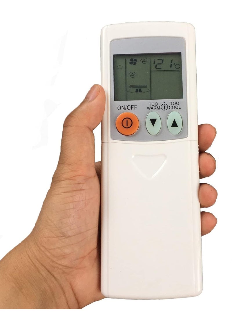 ELTRAZONE Universal Replacement Remote Control for Electric Mr Slim Air Conditioner – Compatible with MSZ-GL06NA, MSZ-GL09NA, MSZ-GL12NA Models – No Setup Required, Long-Range IR Signal, User-Friendly Design, Ergonomic, Reliable Performance, Ideal for Home or Office AC Units - Image 1