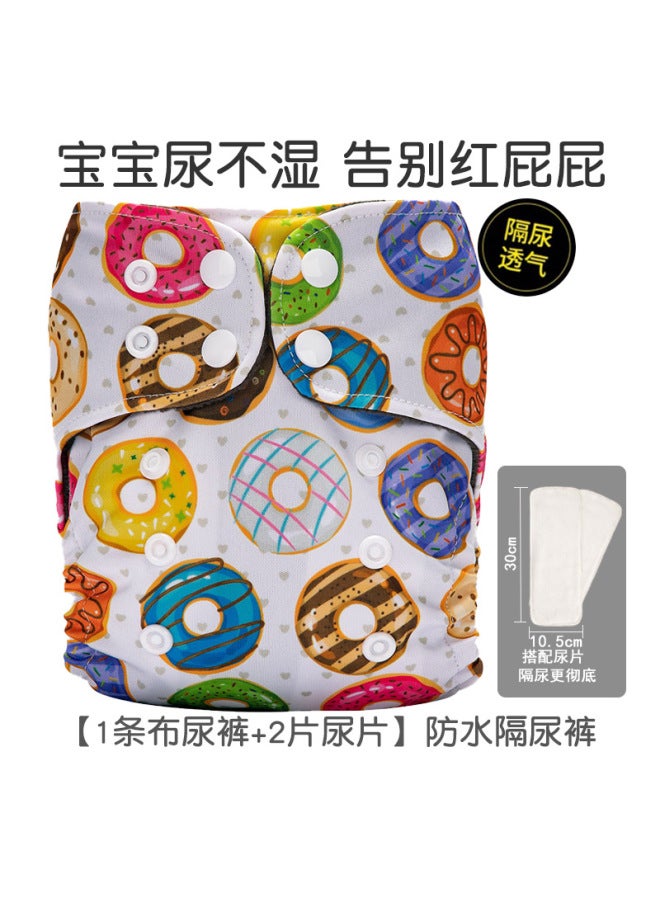 Newborn Baby Diaper Pants Polar Fleece Urine Ring Breathable Washable Baby Training Pants Waterproof Leak-proof Pants