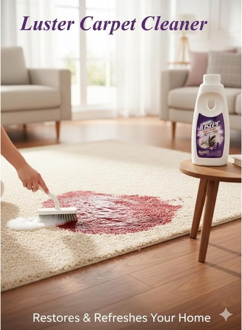 LUSTER Carpet and Upholstery Cleaner - 1 Liter - Image 2