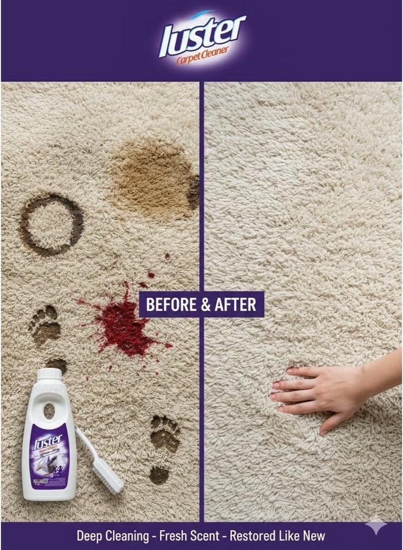 LUSTER Carpet and Upholstery Cleaner - 1 Liter - Image 4