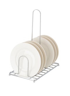Dania 6 pieces A Set Of Glass Dessert Plates With A Metal Stand  Plate Size 15 cm  - Image 1