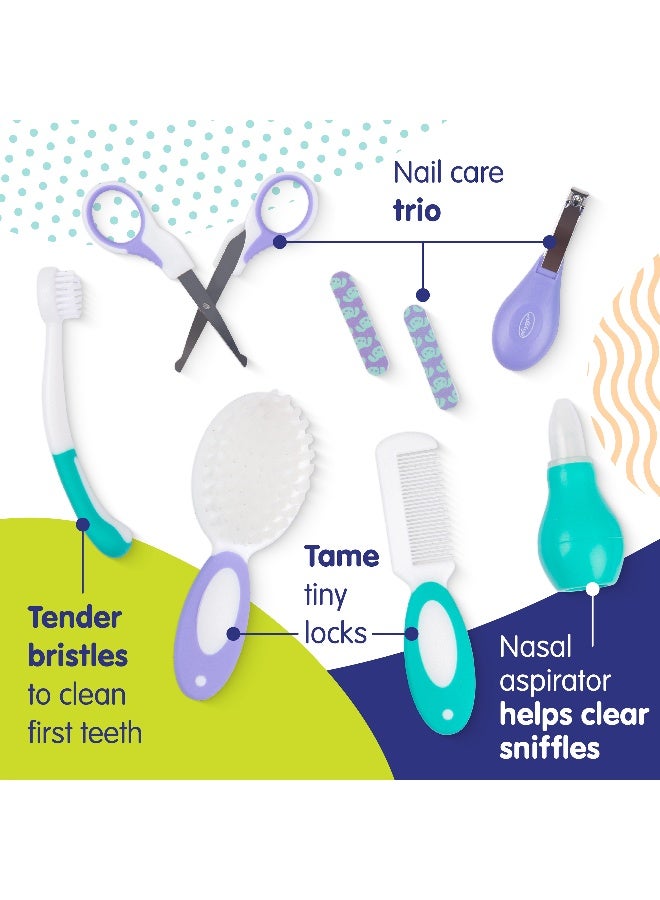Playgro Pals Care Kit – Baby Grooming & Hygiene Essentials Set, Safe Infant Care Tools for Newborns, Toddlers & Kids, Complete Daily Grooming Kit - Image 4