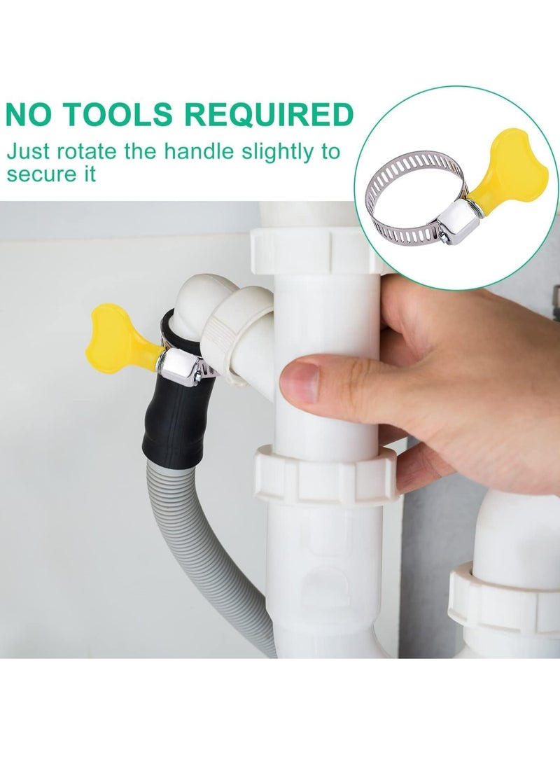 Oasisgalore Universal 2m Drain Hose Extension Pipe Kit for Washing Machine, Tumble Dryer, Dishwasher  - Image 4