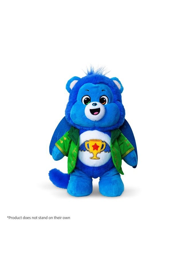Care Bears Basic Fun Care Bears Wicked 22 cm Cuddly Toy - Champ Bear as Chistery - Limited Edition Collector's Toy for Children & Fans - Image 3