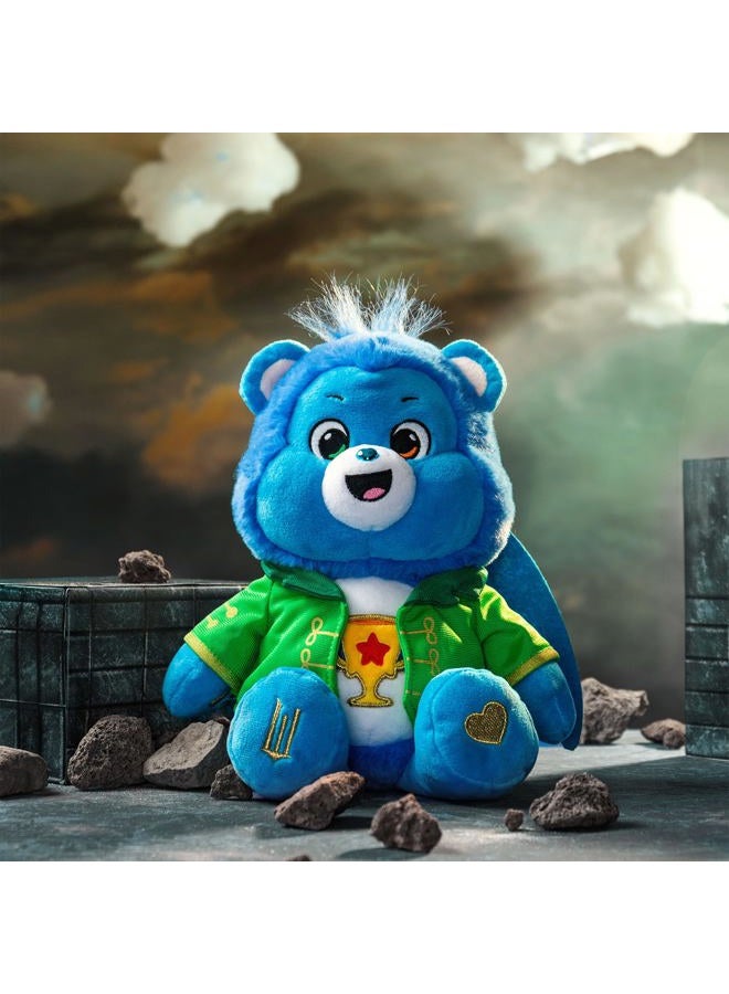 Care Bears Basic Fun Care Bears Wicked 22 cm Cuddly Toy - Champ Bear as Chistery - Limited Edition Collector's Toy for Children & Fans - Image 5