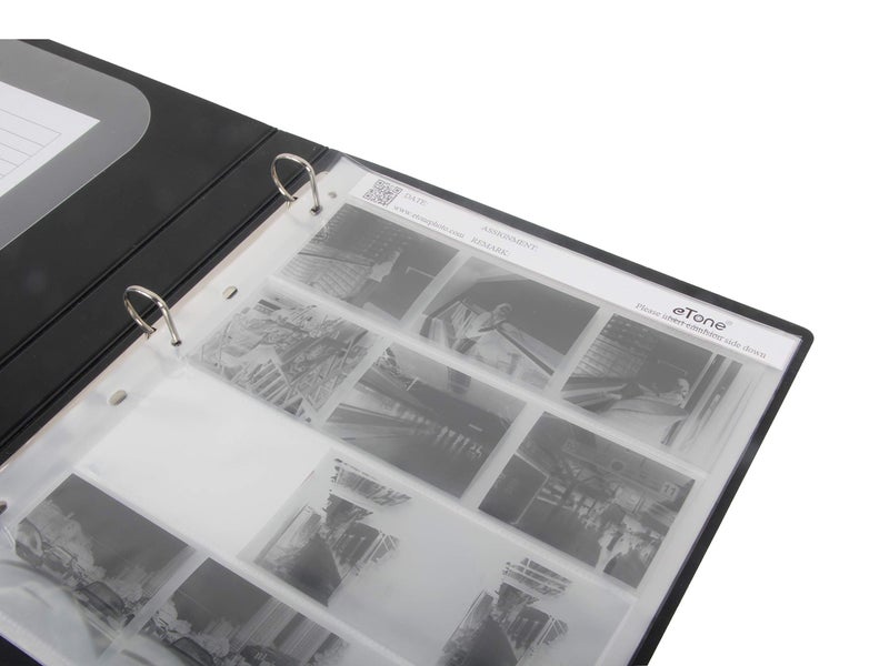 eTone 100x eTone Archival Storage Sheets 120 Negative Page Preservers (100x120) - Image 4