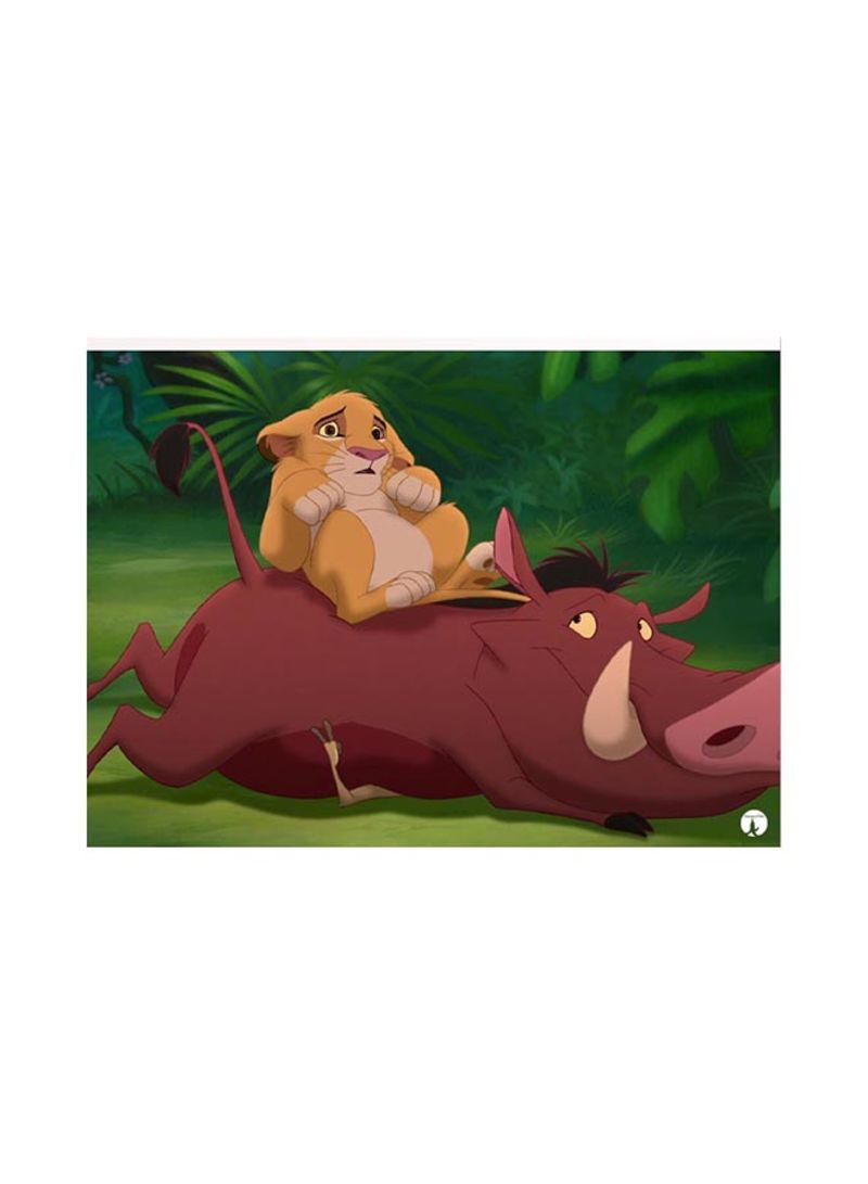 Disney Mouse Pad Green/Red