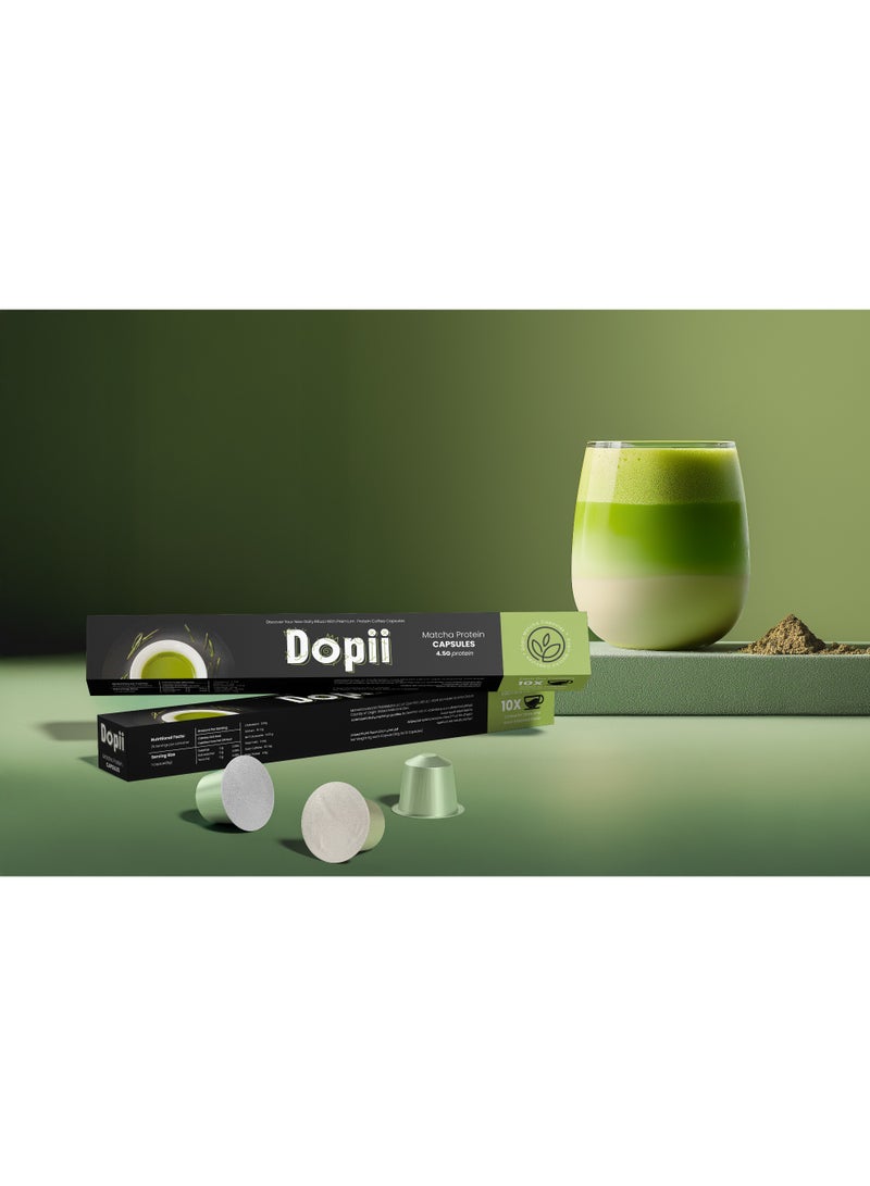 Dopii Matcha and Protein Capsules - Image 2