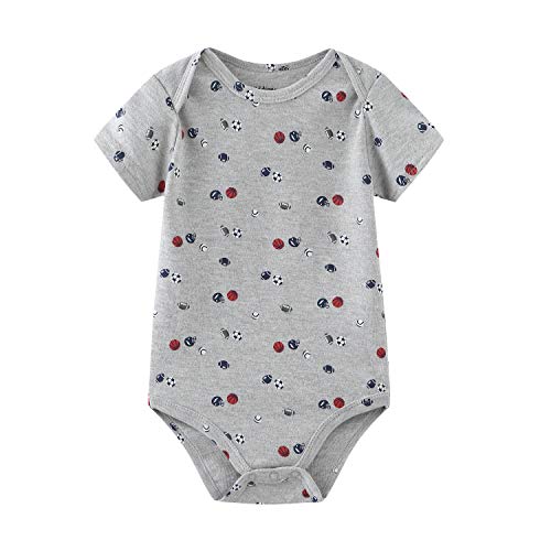 Kiddiezoom Baby Layette Set Baby Boys' 9-Piece Bodysuits Pants Set Toddler Girl Boy Unisex Baby Gift Sets - Image 2