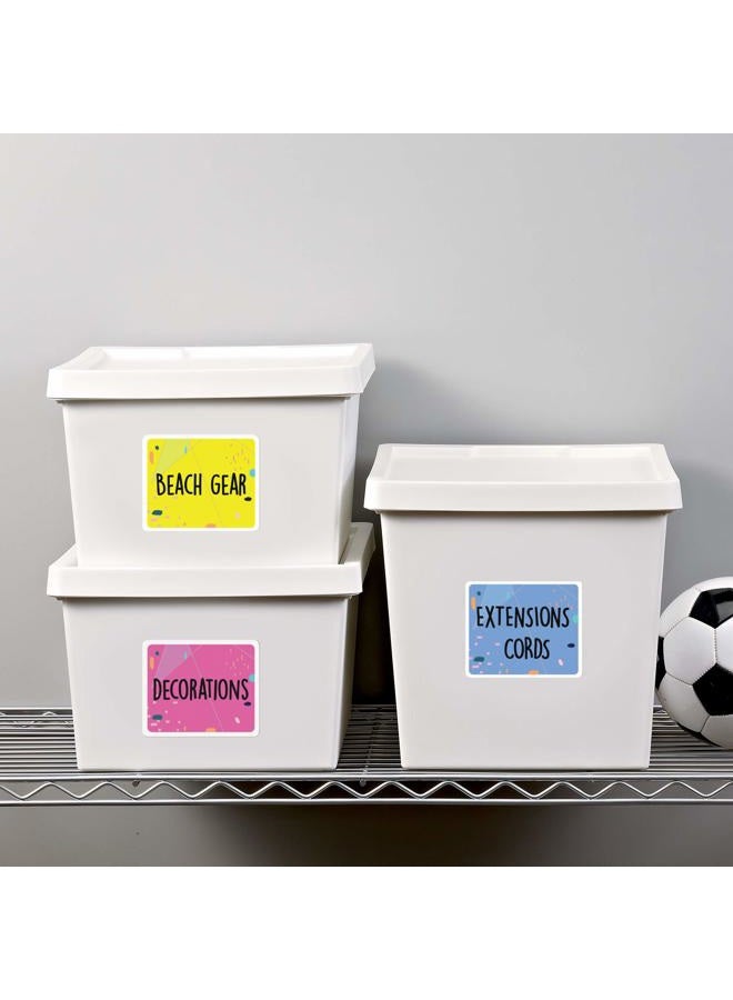 Avery Printable Shipping Labels with Sure Feed, 3-1/3" x 4", White, 600 Blank Mailing Labels (8464) - Image 3