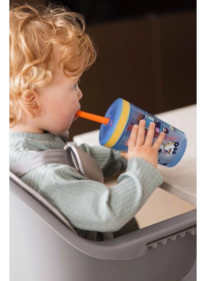 Nuby Sip It Swirler Cup, Fun Toddler Straw Cup with Leak Resistant Design, Everyday Drinking Cup for Hydration at Home and On the Go, Assorted - Image 3