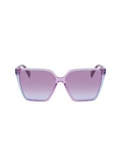 Liu Jo FULL RIM ACETATE ACETATE LIU JO SUNS LJ798S 5814 (518) LILAC/GREEN  - Image 2