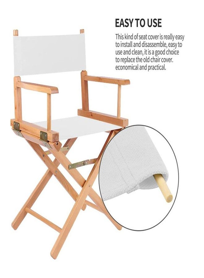 Khakho Directors Chair Canvas Replacement, Movie Chair, Replacement Canvas Seat and Back for Home - Image 2