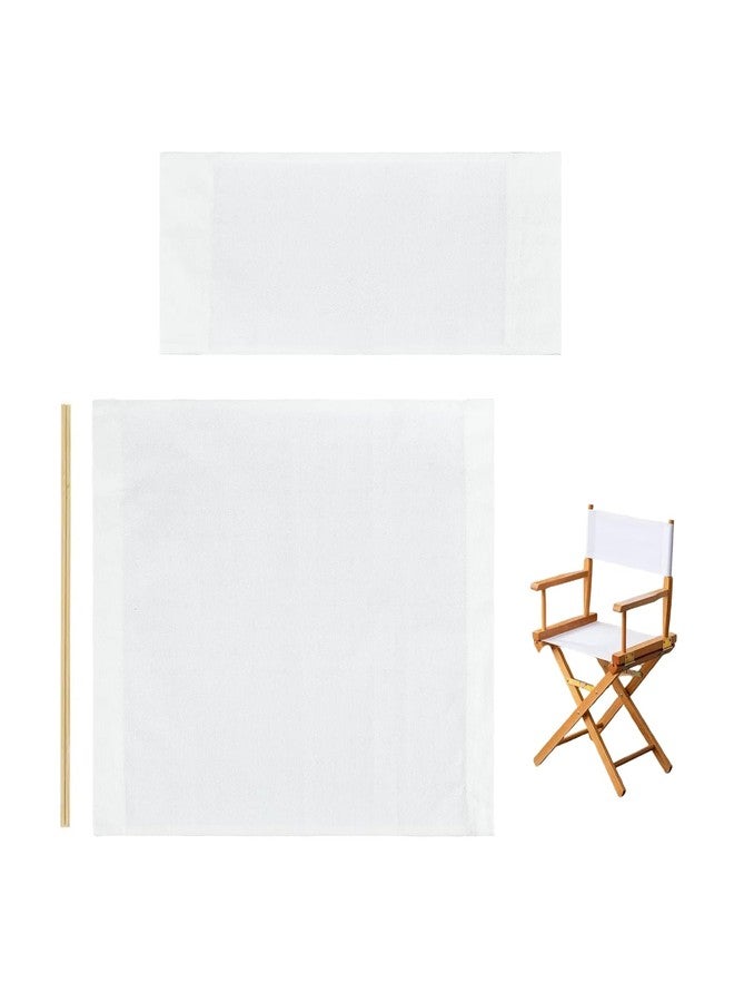 Khakho Directors Chair Canvas Replacement, Movie Chair, Replacement Canvas Seat and Back for Home - Image 1
