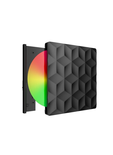 USB3.0 CD/DVD External Mobile Note Recorder External Optical Drive Type C External Drive-Color:Black