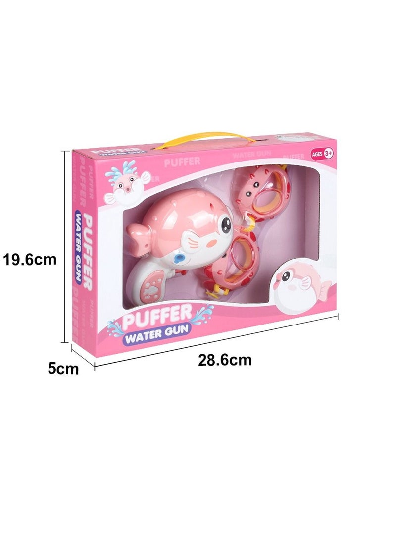 STEM Shark Water Gun with Shark Shape Mirror - 3+ Ages - Pink Color - Image 2