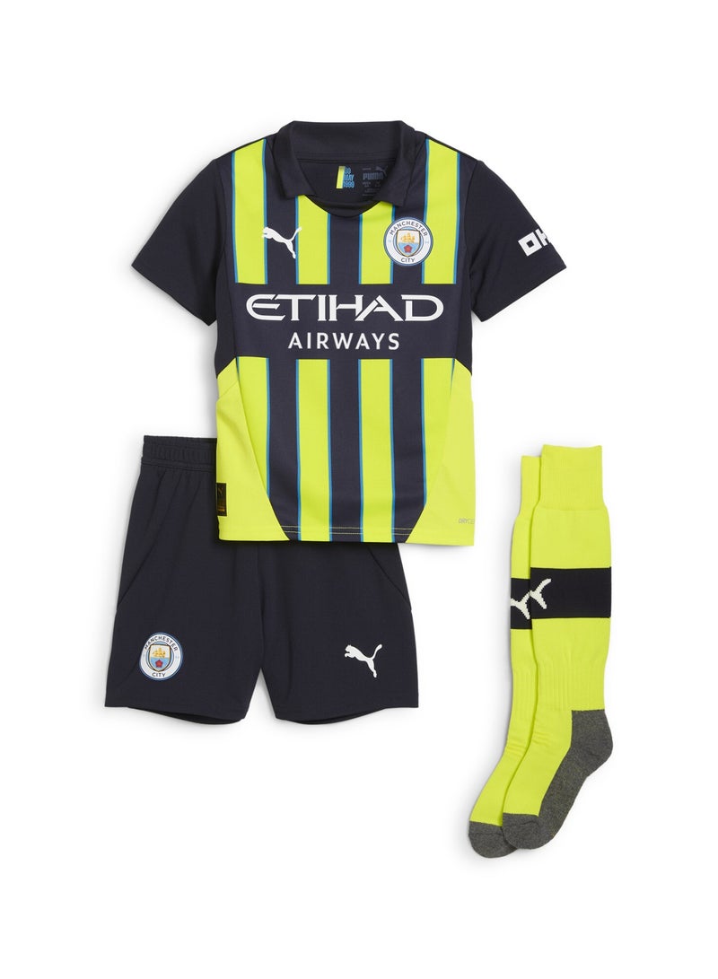 PUMA Manchester City 24/25 Away Kids Blue Minikit Set - Image 1