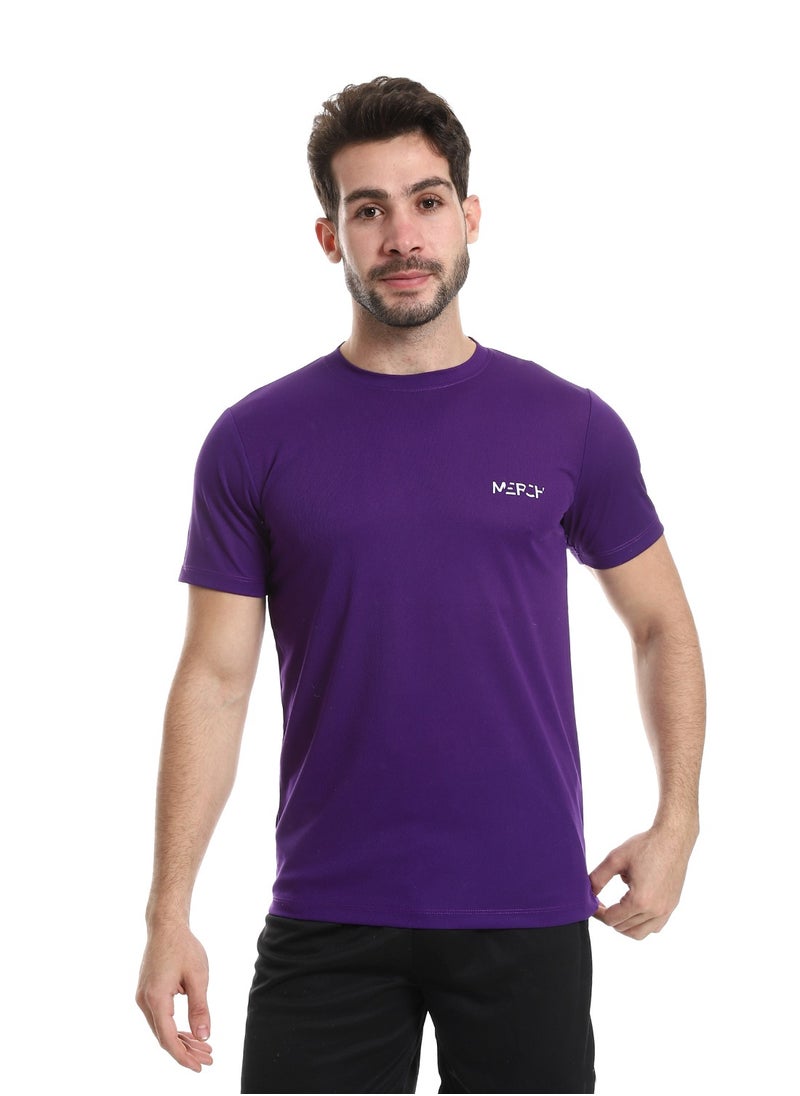 MERCH Men's wide neck T-shirt  - Image 1