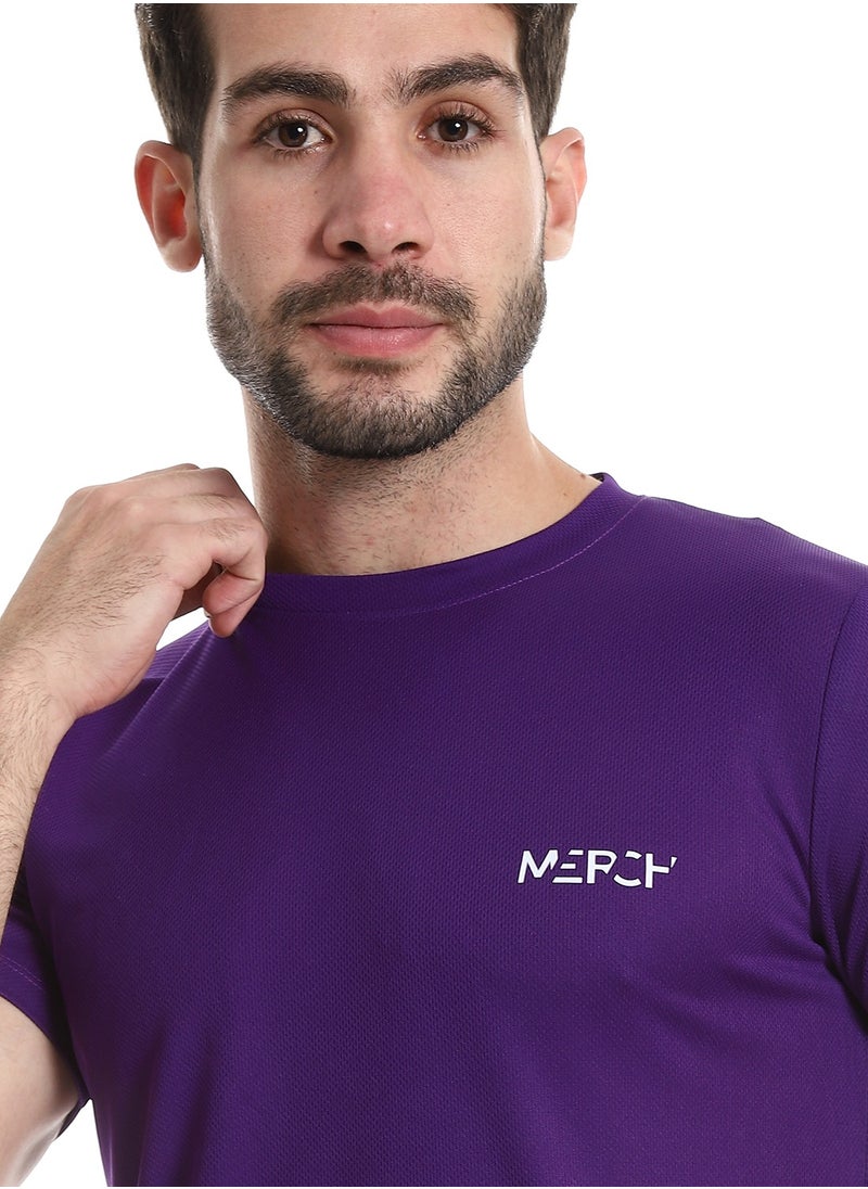MERCH Men's wide neck T-shirt  - Image 4