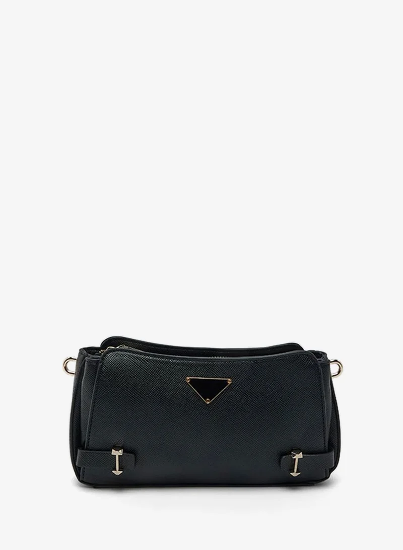 أر أند بي Textured Crossbody Bag
