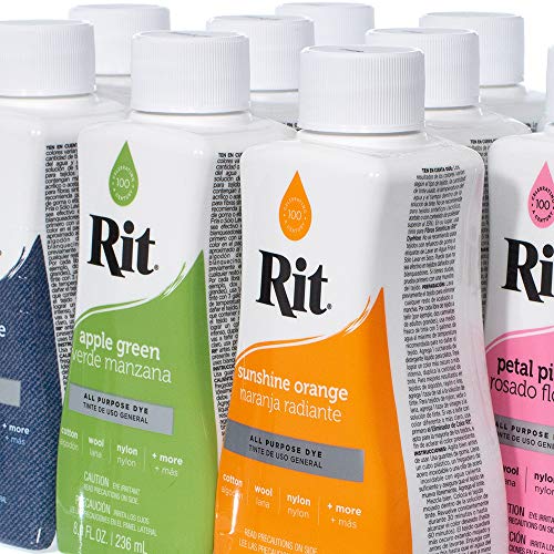 Rit Dye Liquid – Wide Selection of Colors – 8 Oz. (Black) - Image 4
