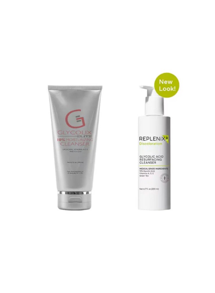 Replenix Soap-Free Cleanser & Moisturizer with 10% Glycolic Acid 200ml - Image 3