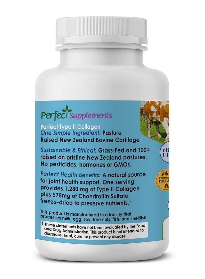 Perfect Supplements - Perfect Type II Collagen - 150 Capsules - All Natural Type II Collagen - Pasture Raised - Joint Health Support - Image 3