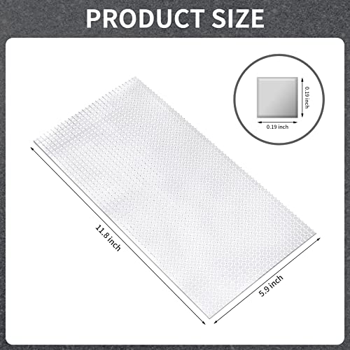 Vehipa 18000 PCS Silver Mini Square Disco Tiles, 5 x 5 mm Self-Adhesive Mirror Mosaic Tiles，Glass Mosaic Stickers for Vases, Cups, Home Decoration - Image 3