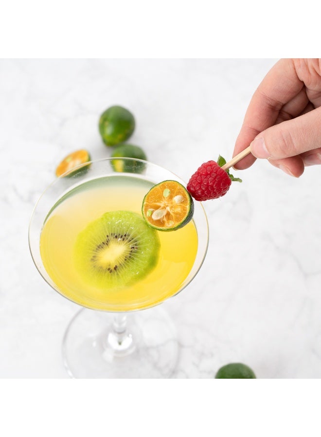 Restaurantware 5.25 Inch Kebab Skewers, 1000 Squared Wooden Skewers - Sturdy, Disposable, Natural Bamboo Skewer Sticks, For Barbeques, Parties, Or Buffets - Image 5