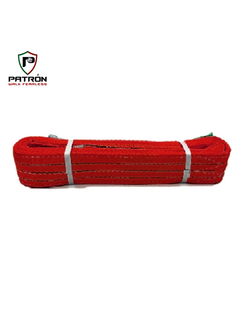 بترون حبال حزام بوليستر من طبقتين 4:1 - 5 طن