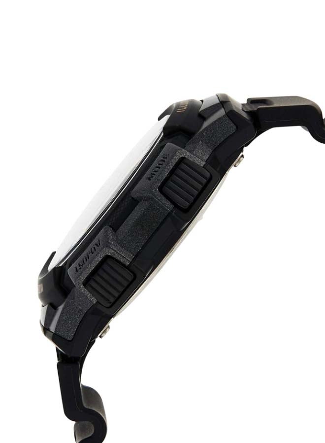 كاسيو ساعة يد رياضية رقمية بسوار من الراتينج طراز AE-1000W-1AVDF - مقاس 44 مم - لون أسود رجال - Image 5