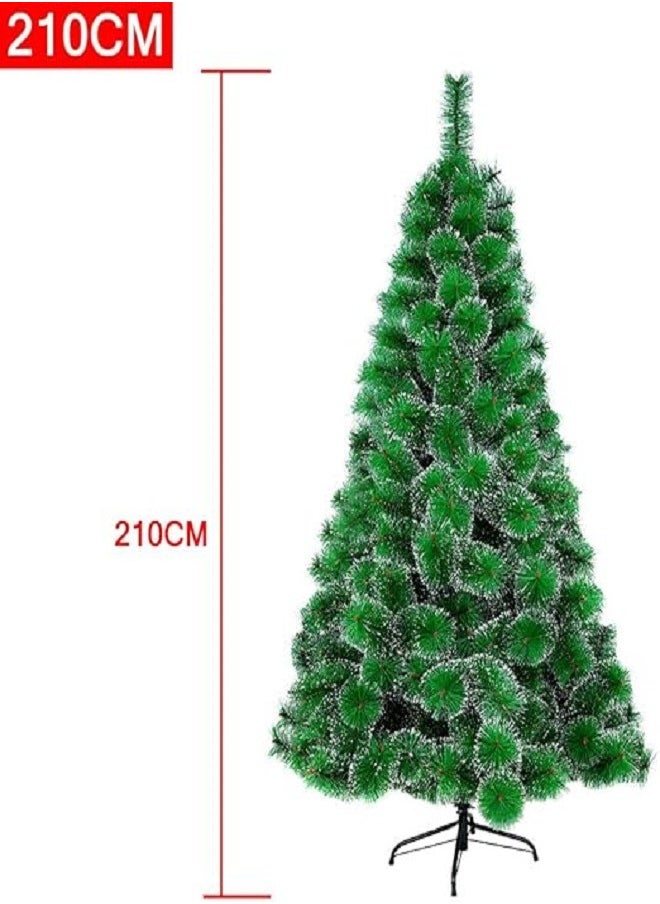 Generic Artificial Christmas Tree (Height 210cm) with Snow Effect  - Image 3