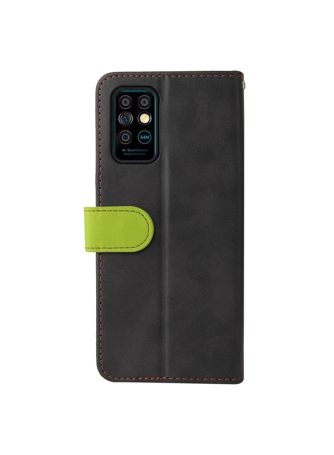 Zaboon Case For Infinix Note 8 Business Stitching-Color Horizontal Flip PU Leather Case with Holder & Card Slots & Photo Frame - Image 3
