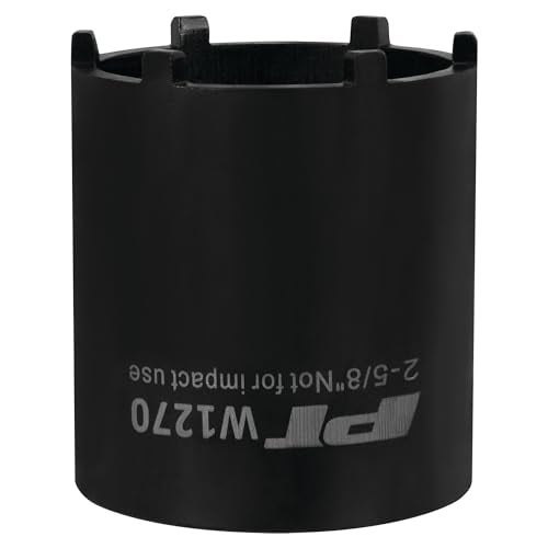 Performance Tool W1270 Ford/Gm 4 Wheel Drive Lock Nut Tool, 1/2-Inch Drive x 2-5/8-Inch Lock Nut Socket - Image 1